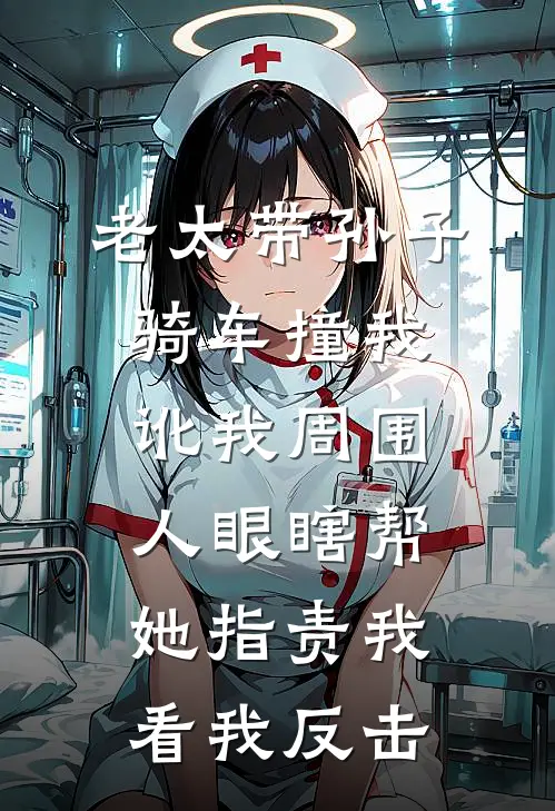 老太带孙子骑车撞我讹我周围人眼瞎帮她指责我看我反击