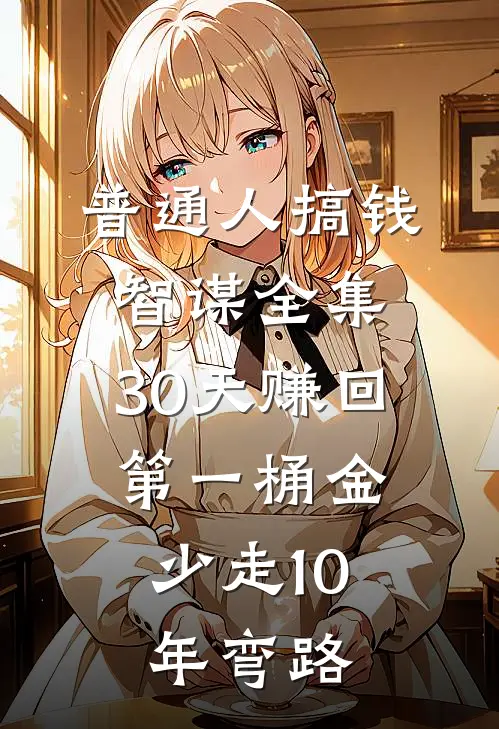 普通人搞钱智谋全集：30天赚回第一桶金，少走10年弯路