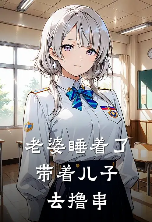 老婆睡着了，带着儿子去撸串